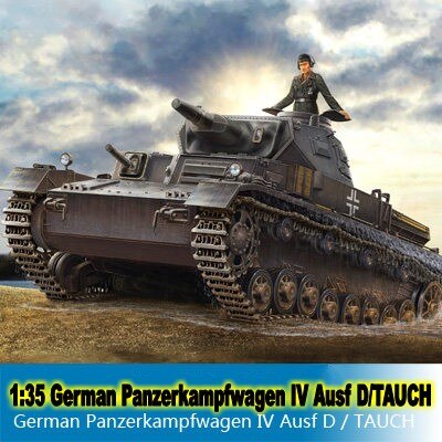 1/35  ũ    iv d /̺ ũ panzerkampfwagen iv ausf d/tauch tank model 80132